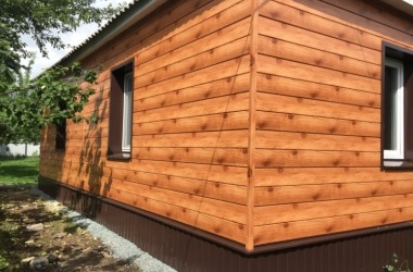 Металлосайдинг под дерево Металлосайдинг под дерево