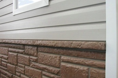 Сайдинг для отделки цоколя частного дома. Виды. Как выбрать