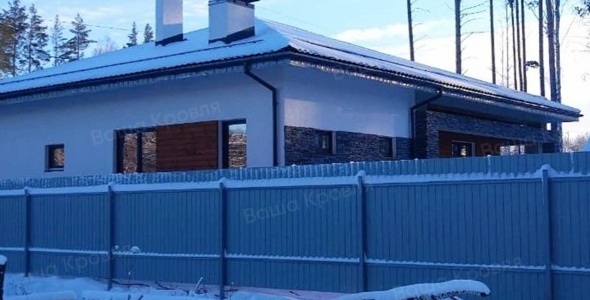 Монтаж пластиковой водосточной системы Docke