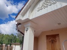 Подшив карниза софитом L-брус