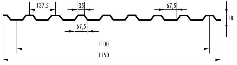 схема профлиста мп20