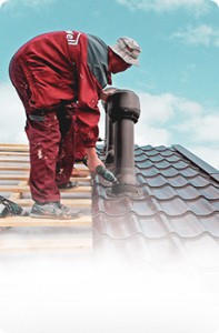 Монтаж элементов вентиляции