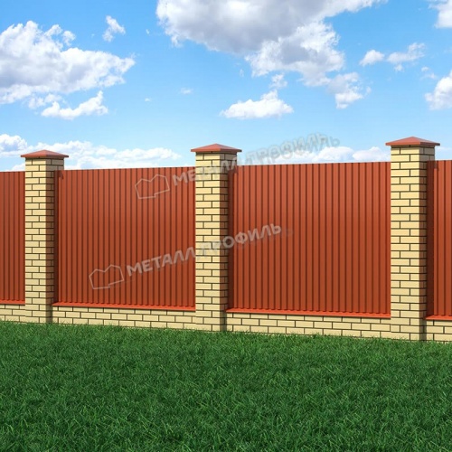 Профнастил С-21x1000-A NormanMP (ПЭ-01-8004-0,5)