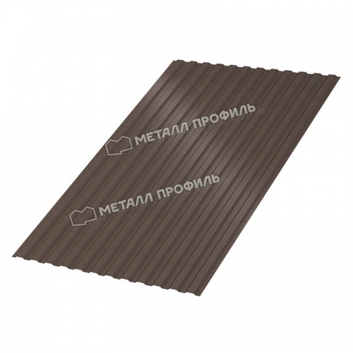 Профнастил МП-10x1100-B (VikingMP-01-8017-0,45)