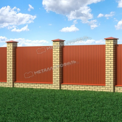 Профнастил МП-10x1100-B NormanMP (ПЭ-01-8004-0,5)