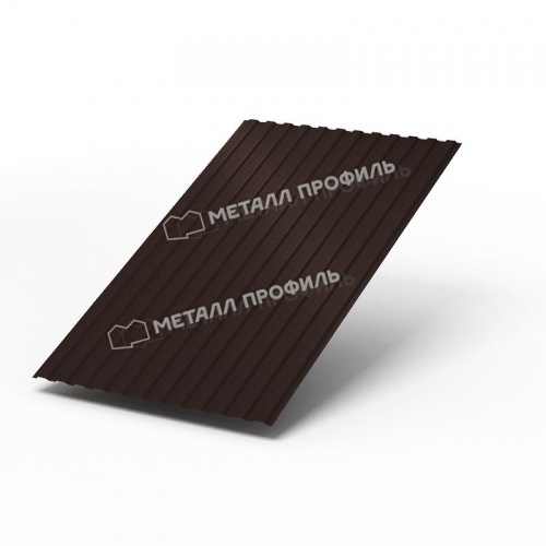 Профнастил МП-10x1100-B (VikingMP E-20-8017-0,5)