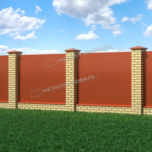 Профнастил МП-18x1100-A NormanMP (ПЭ-01-8004-0,5)