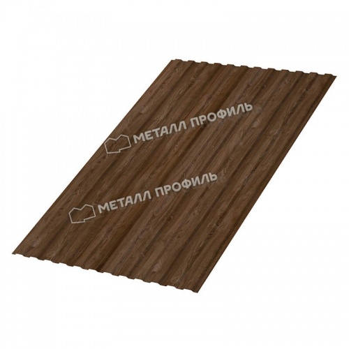 Профнастил МП-10x1100-B (ECOSTEEL_MA-01-МореныйДуб-0,5)