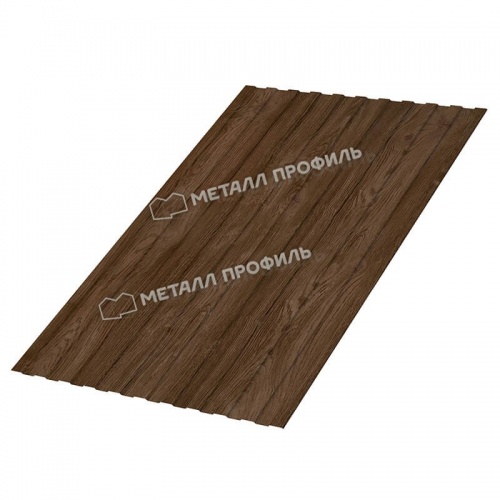 Профнастил С-8x1150-B (ECOSTEEL_MA-01-МореныйДуб-0,5)