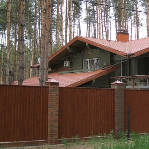 Профнастил С-8x1150-A (ECOSTEEL_MA_Д-01-МореныйДуб-0,5)