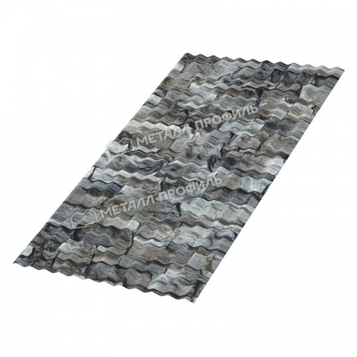 Профнастил МП-18x1100-B (ECOSTEEL-01-БелыйКамень-0,5)