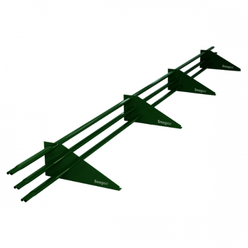 Снегозадержатель Snegos Люкс RAL 6005