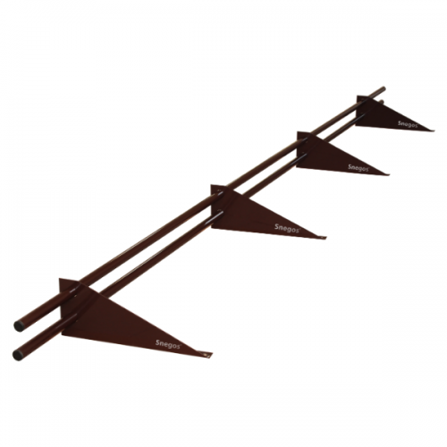 Снегозадержатель Snegos Эконом RAL 8017