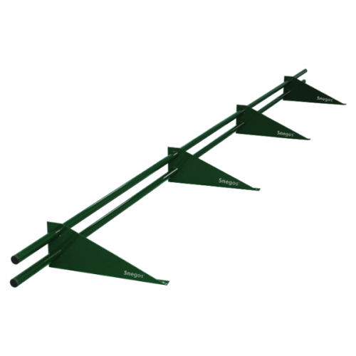 Снегозадержатель Snegos Эконом RAL 6005