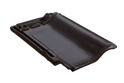 Керамическая черепица Braas Рубин 9V Глазурь Тик