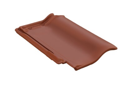 Керамическая черепица Braas Рубин 11V Ангоб Медный