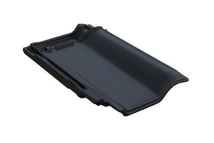 Керамическая черепица Braas Рубин 13V Ангоб Антрацит