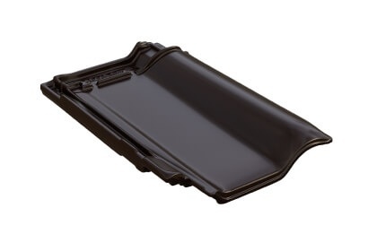 Керамическая черепица Braas Рубин 13V Глазурь Тик