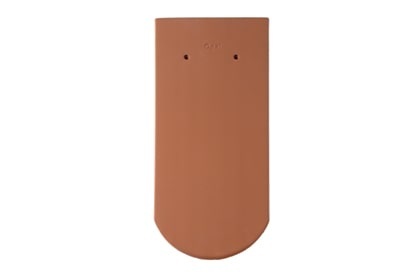 Керамическая черепица Braas Опал Ангоб Натуральный красный