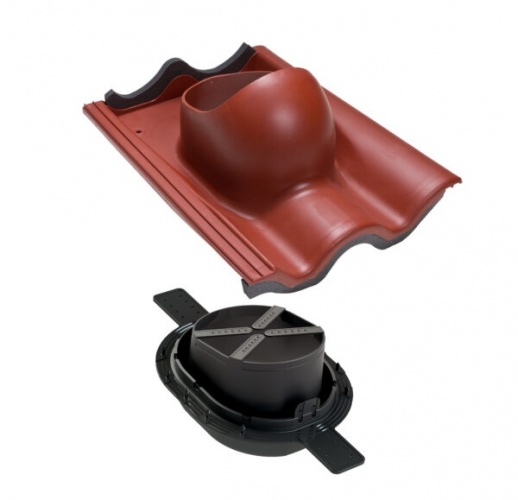 TIILI 2K Проходной элемент красный