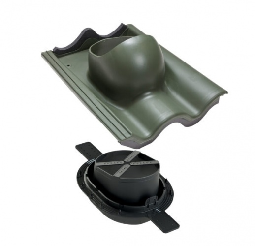 TIILI 2K Проходной элемент зеленый