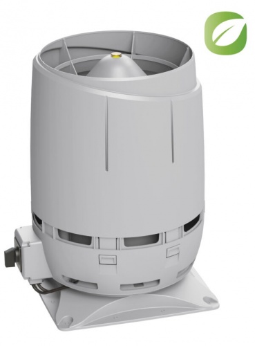 ECo125S FLOW ВЕНТИЛЯТОР+ ОСНОВАНИЕ 300X300 светло-серый