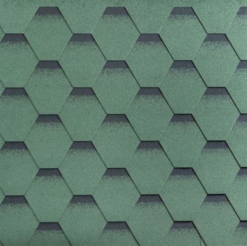 Гибкая черепица Katepal Katrilli Зелень моховая