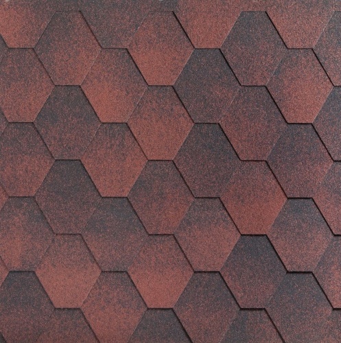 Гибкая черепица Katepal Jazzy Красный