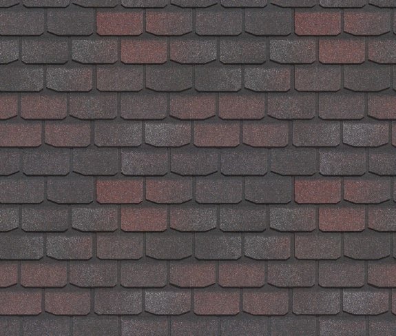 Гибкая черепица Docke Женева "Изюм"