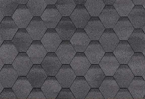 Гибкая черепица Shinglas Финская Соната Серый