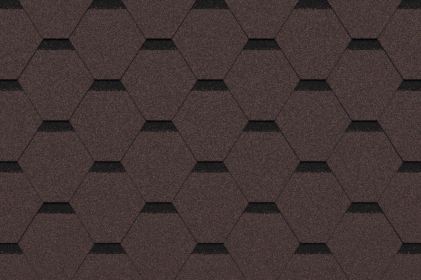 Гибкая черепица Icopal Плано Тема Натурально-коричневый