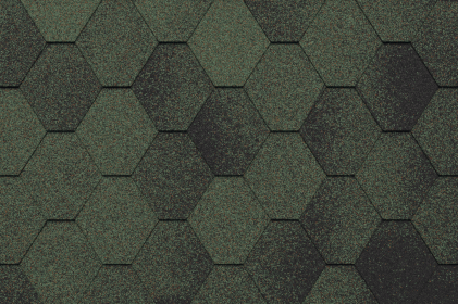 Гибкая черепица Icopal Плано Антик Зеленый лес