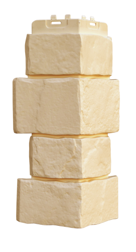 УГОЛ GL КРУПНЫЙ КАМЕНЬ, Стандарт БЕЖЕВЫЙ