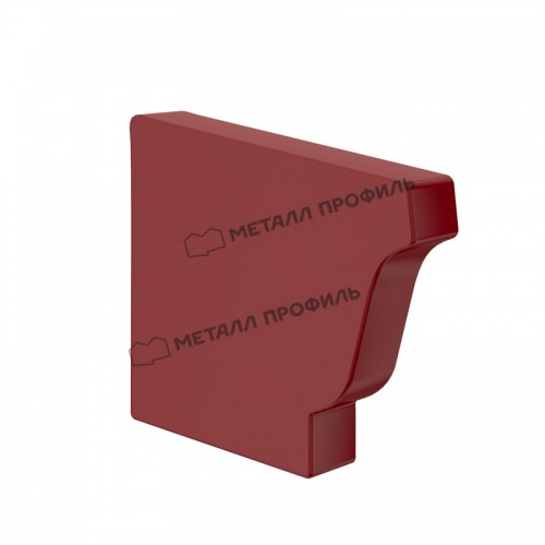 Заглушка желоба левая МП Бюджет 120х86 (3005)