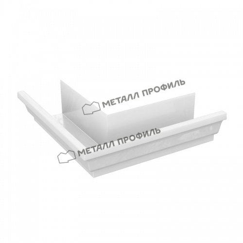 Угол желоба наружный МП Бюджет 120х86 (9003)