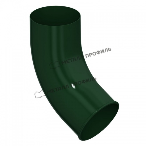 Колено сливное 60° D100  (6005) МеталлПрофиль Foramina PUR