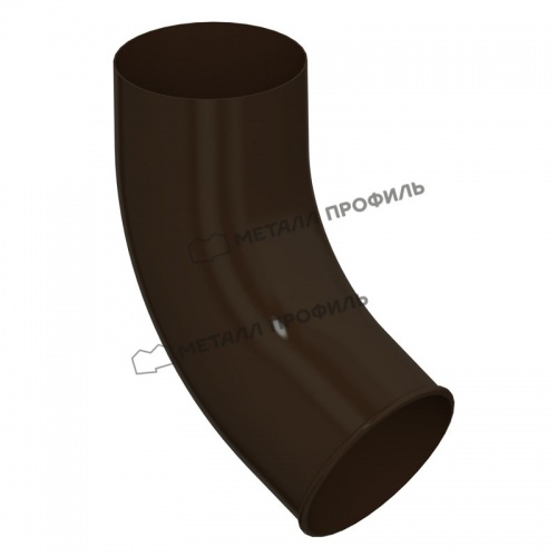 Колено сливное МП Foramina Freeze D100 DarkBrown