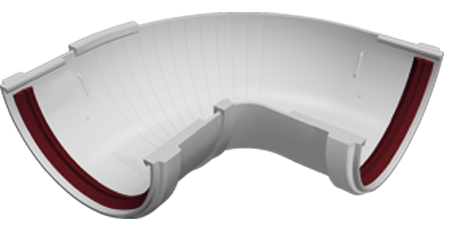 Угол желоба 90-150° составной Grand Line 9003