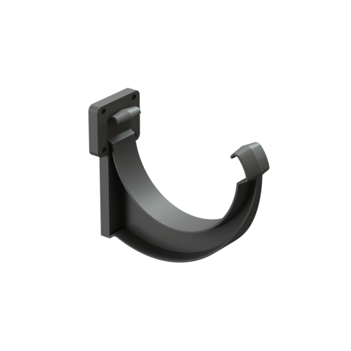 Кронштейн желоба ПВХ Docke LUX Графит