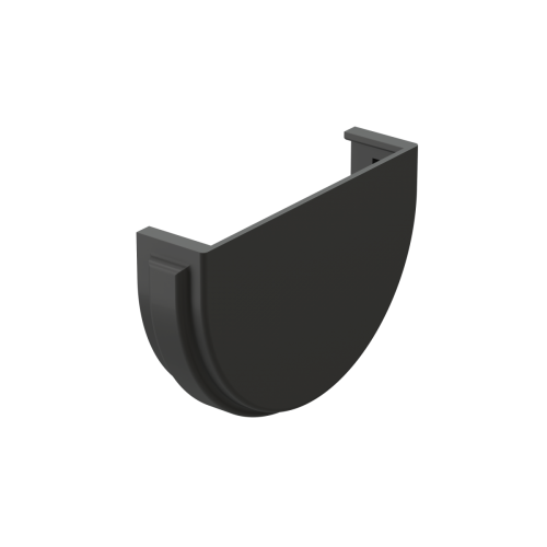 Заглушка желоба Docke Premium Графит