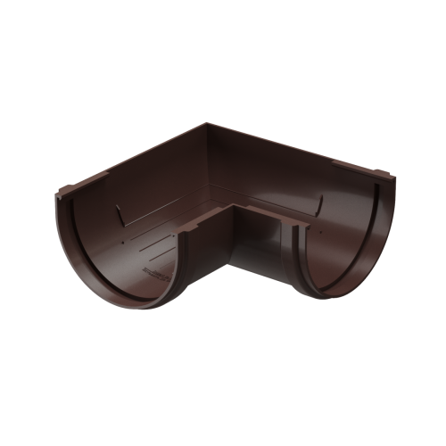 Угол желоба 90˚ Docke Premium Шоколад