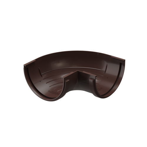 Угловой элемент желоба 90° внешний Docke STANDARD Темно-коричневый