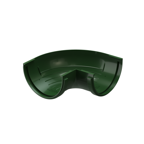 Угловой элемент желоба 90° внешний Docke STANDARD Зеленый