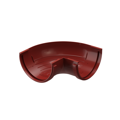 Угловой элемент желоба 90° внешний Docke STANDARD Красный