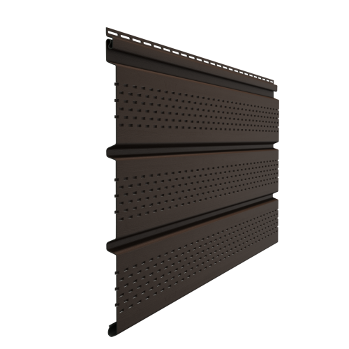 Софит Docke Standard, с полной перфорацией, шоколад