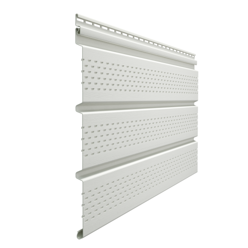 Софит Docke Premium, с полной перфорацией, пломбир