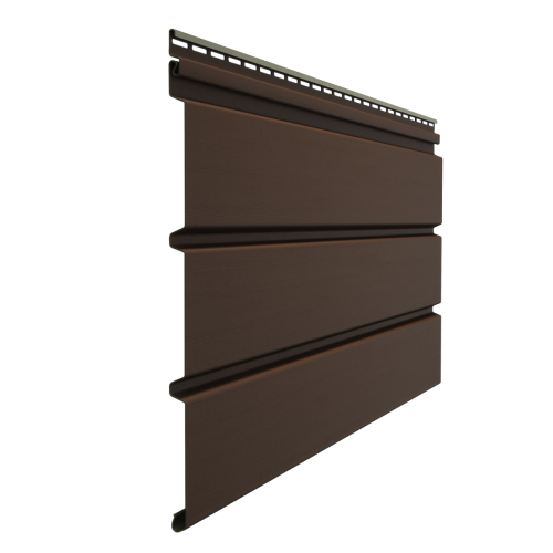 Софит Docke Premium, сплошной, каштан