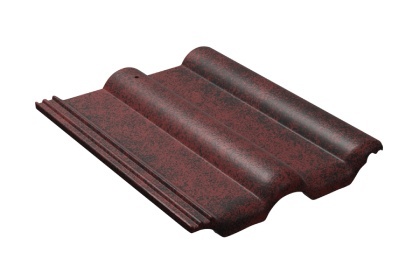 Цементно-песчаная черепица Франкфуртская магма