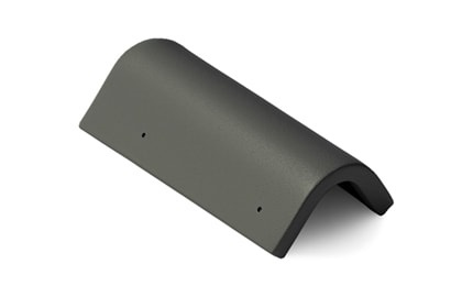 Боковая универсальная черепица черный