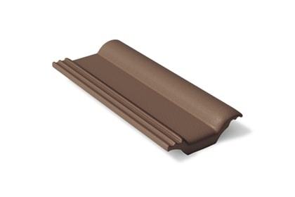  Половинчатая черепица темно-коричневый